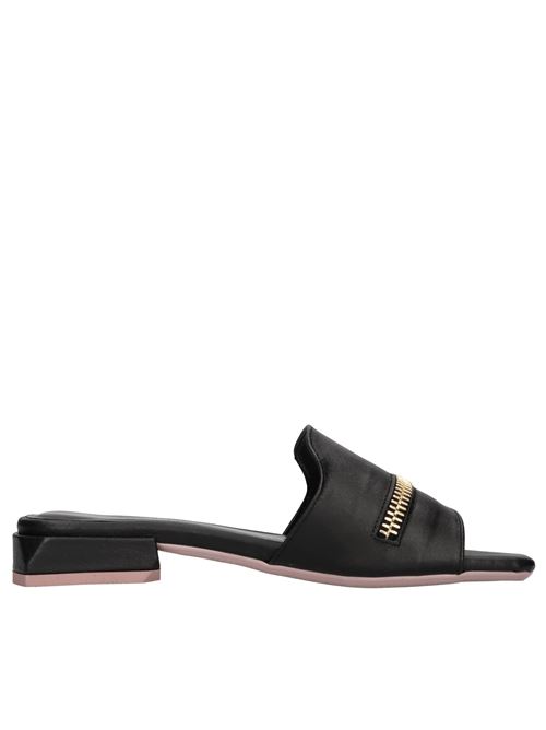 Mules in pelle LORENZO MARI | SAMU MAG 36 VIT.NERO-ORO